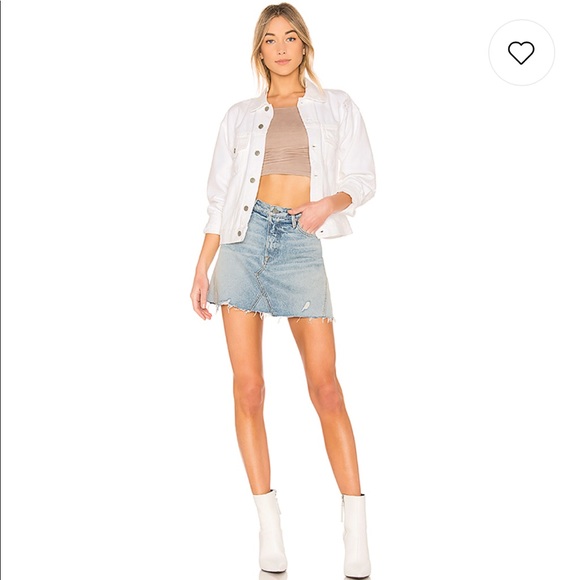 GRLFRND DENIM KIM TRUCKER JACKET - Picture 4 of 5